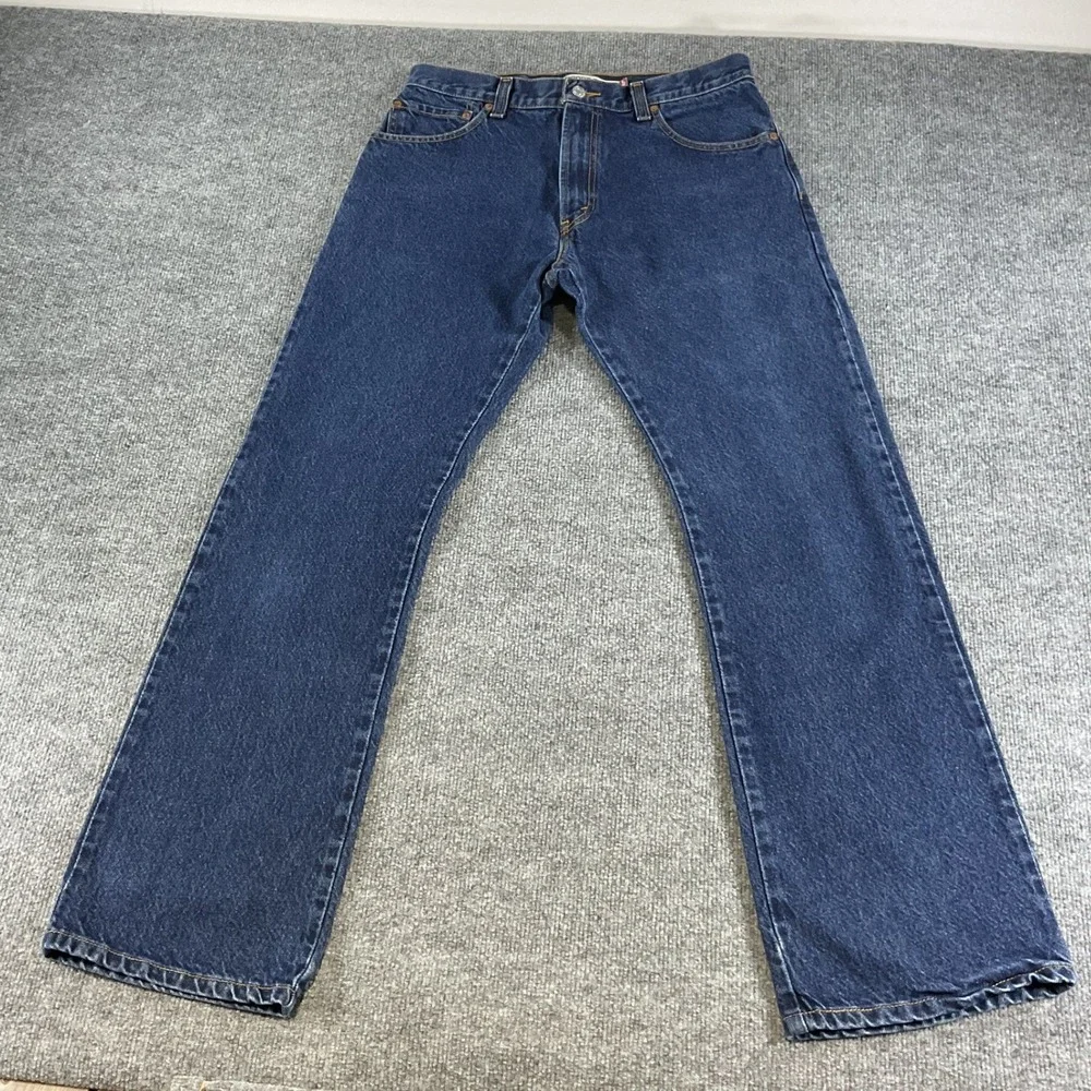 Levis 517 Bootcut Jeans Mens 33x32 Blue Denim Cowboy Western Classic Fit
